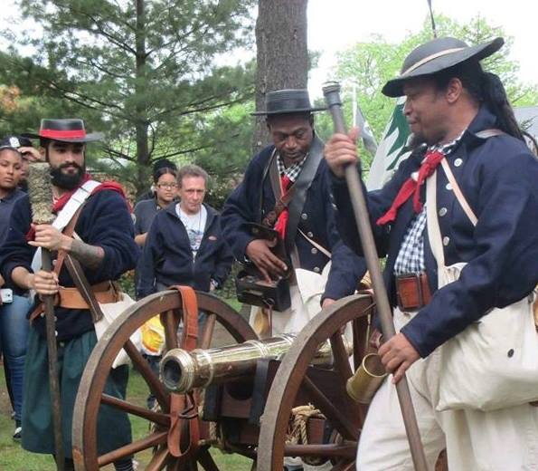 Independence Day at Mill Hill Historic Park- Reenactors &; Bell Ringing