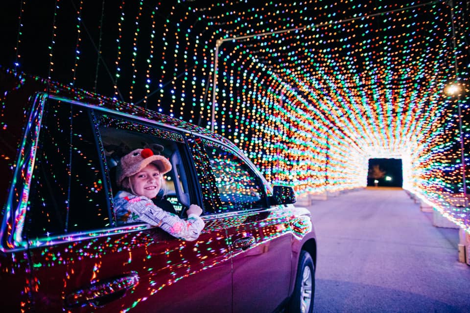 Drive Through Christmas Lights Show 