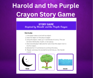Harold and the Purple Crayon Story Game