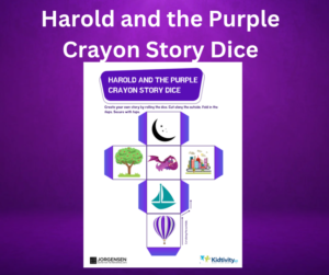 Harold and the Purple Crayon Story Dice