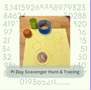Pi Day Scavenger Hunt and Tracing