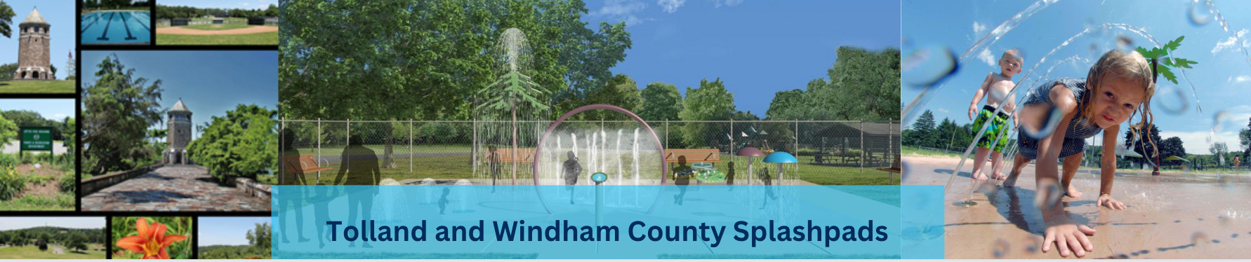 Tolland and Windham Splashpads