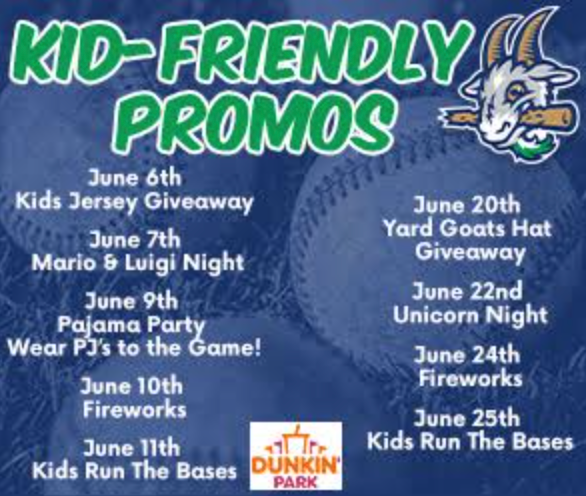 June Yard Goat Promo