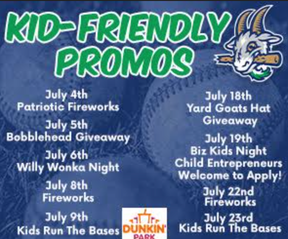 July Yard Goat Promo
