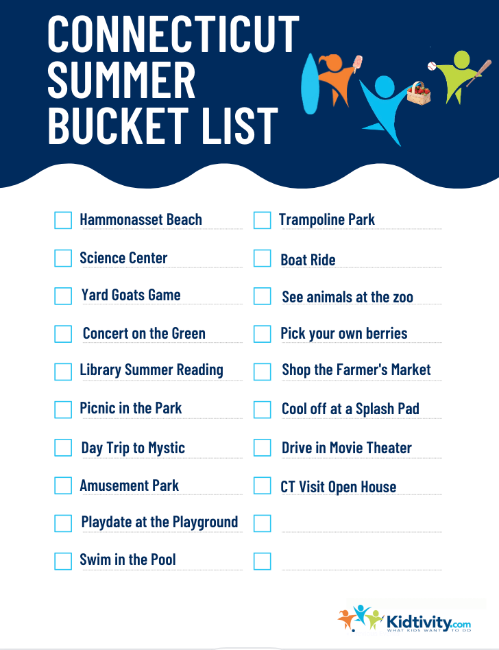 CT Summer Bucket List