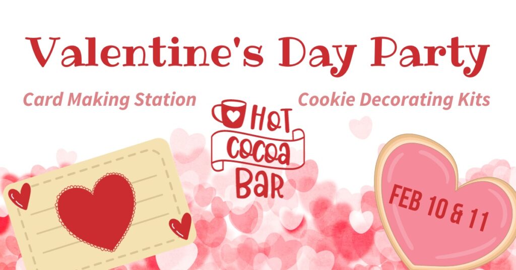Free Valentine's Day event for kids.