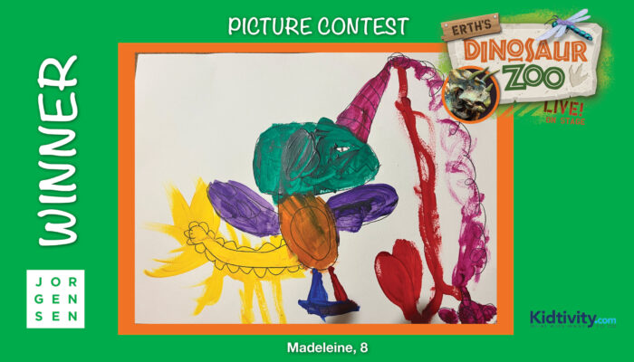 Madeleine Erth's Dino Zoo Kidtivity Picture Contest