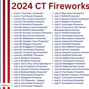 Fireworks List