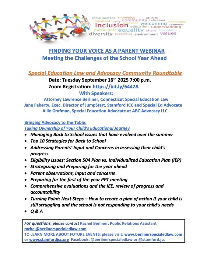 Connecticut Special Education Law