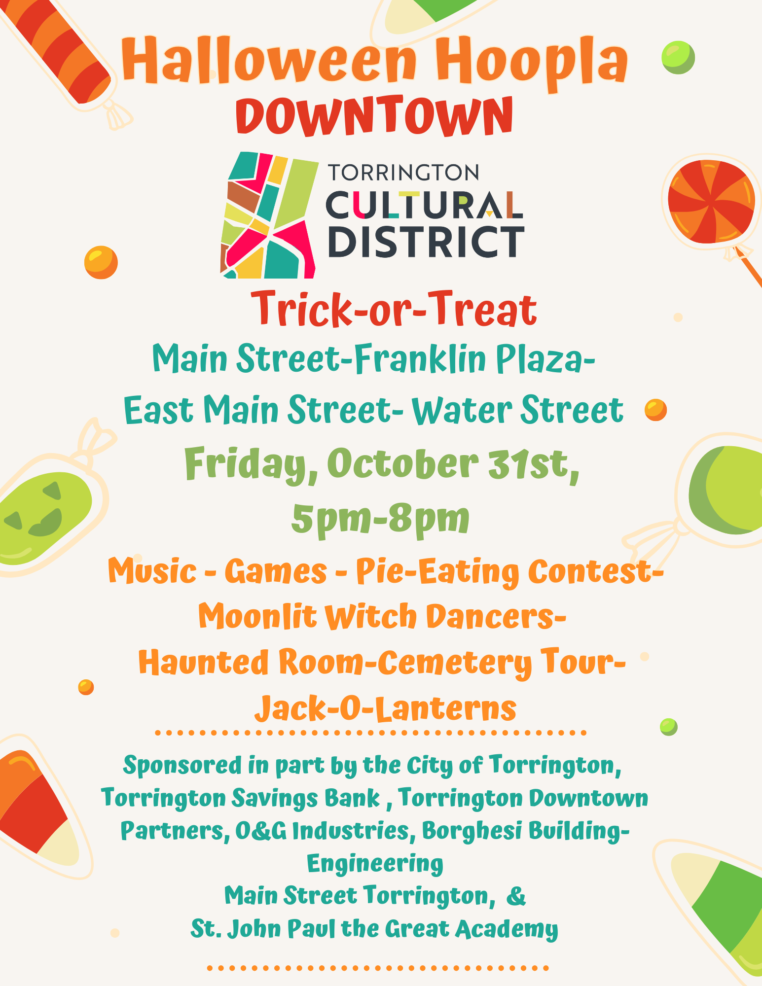 Trick or Treat Main Street Torrington Connecticut