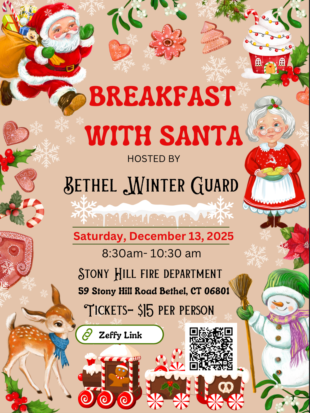 Santa events in Connecticut