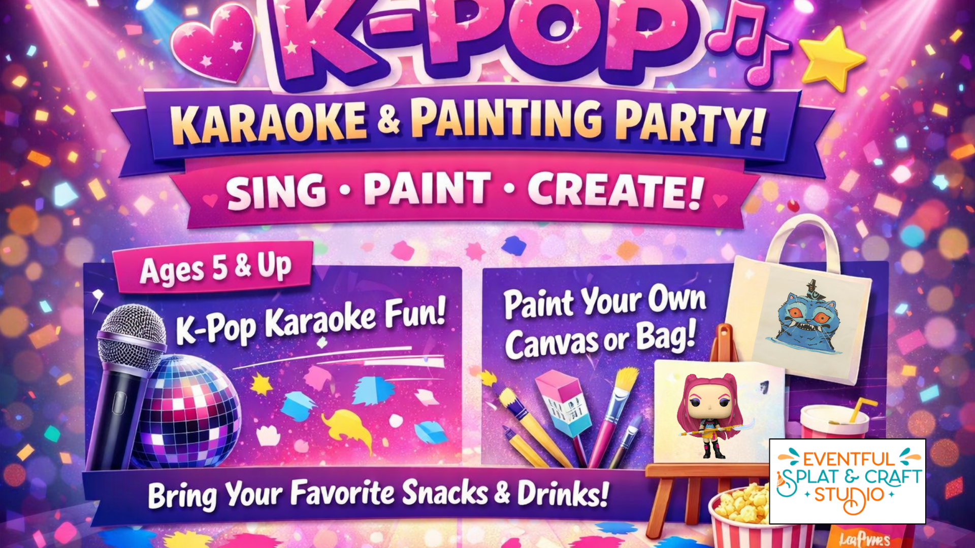 Painting Your Own Parties Connecticut