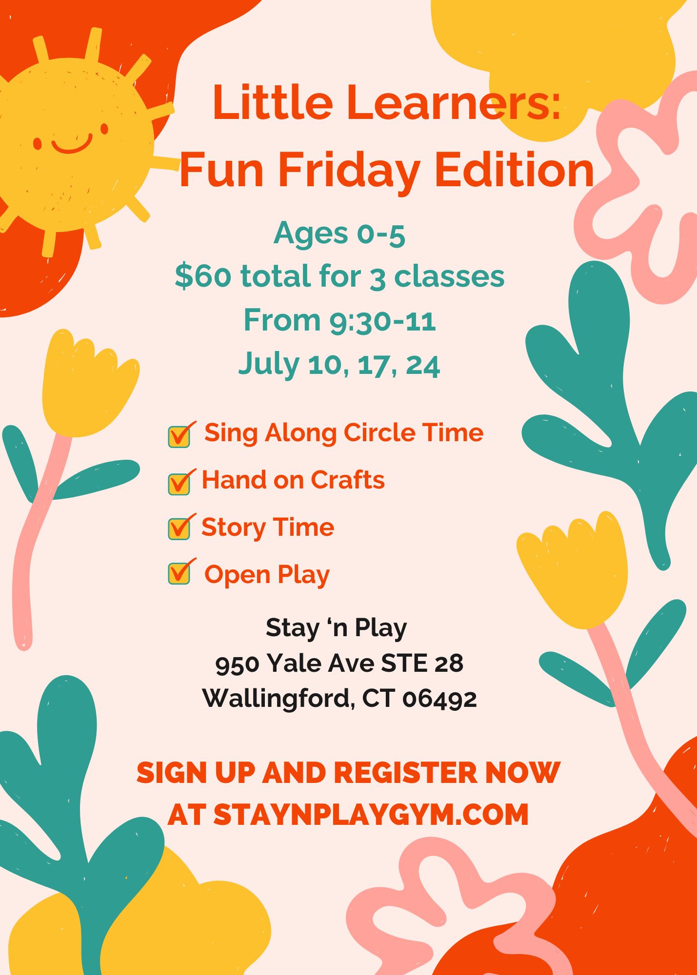 preschool classes summer Connecticut