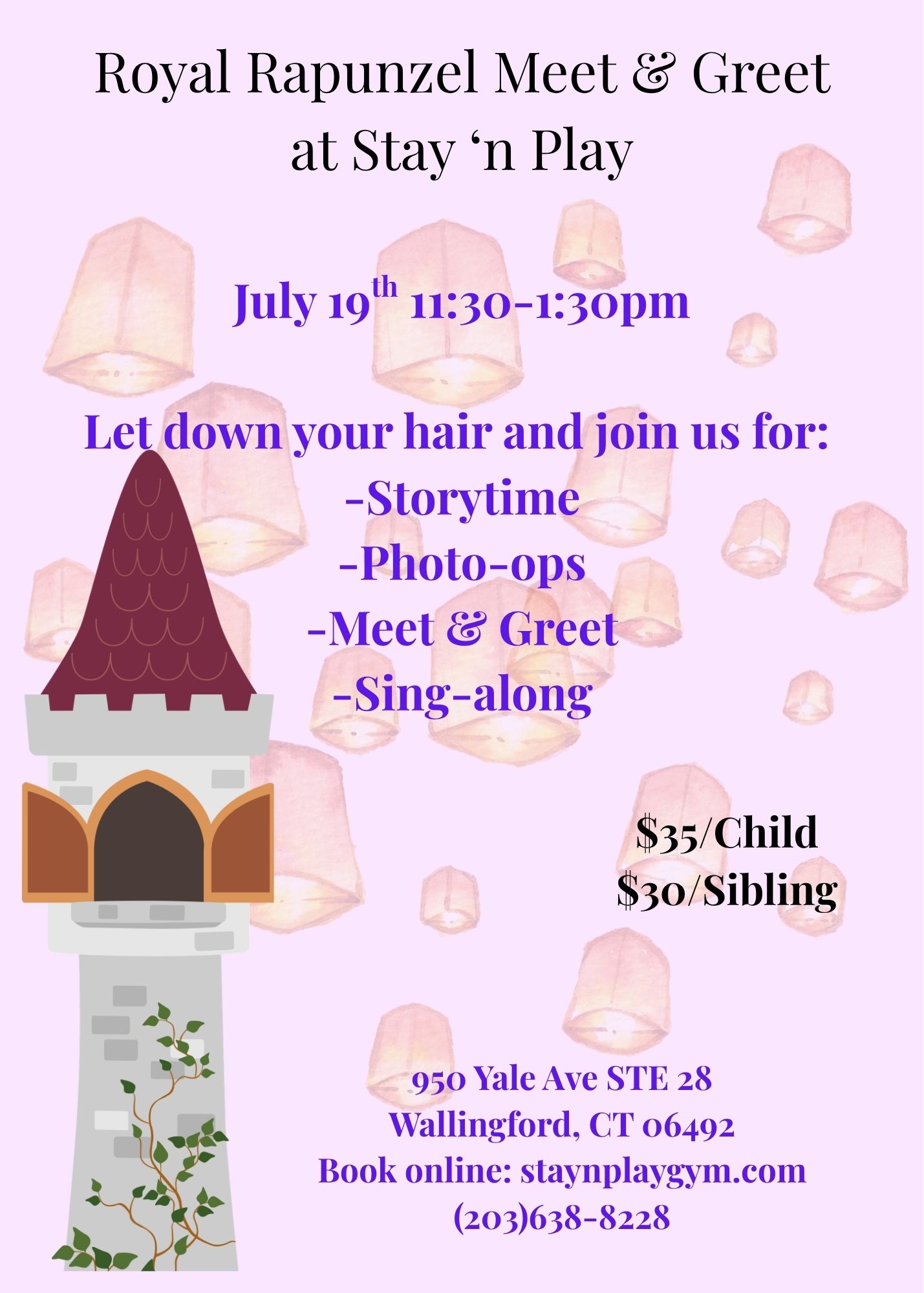 Princess kids storytime Connecticut